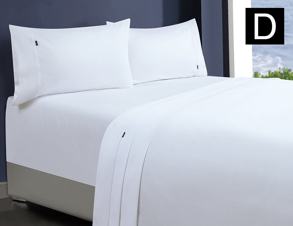 1000TC 100% Premium Egyptian Cotton Sheet Sets Fitted Flat Sheet Pillowcases All Size