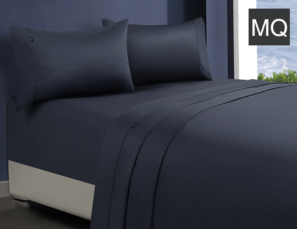 1000TC 100% Premium Egyptian Cotton Sheet Sets Fitted Flat Sheet Pillowcases All Size