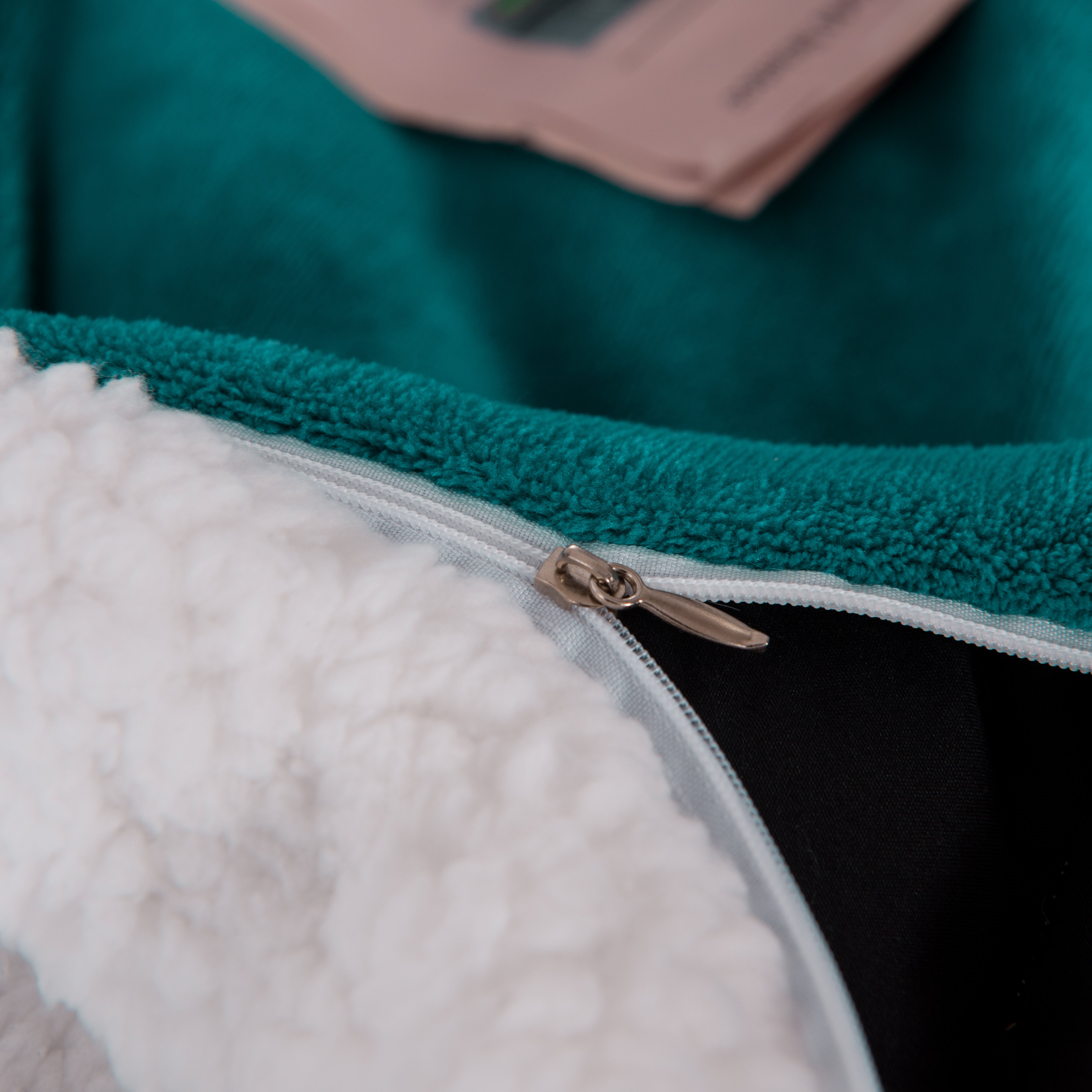 2 in 1 Microplush Soft Teddy Sherpa Duvet Cover Set and Blanket