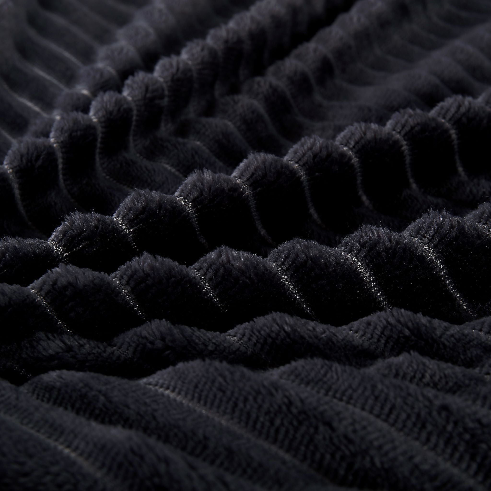 Stripe Flannel Sherpa Blanket/Comforter Set