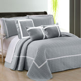 Two-Tone Embossed Comforter Set (6 or 10-Piece)
