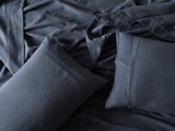 Amor 100% Cotton Thermal Soft Flannelette Sheet Set 170GSM Charcoal