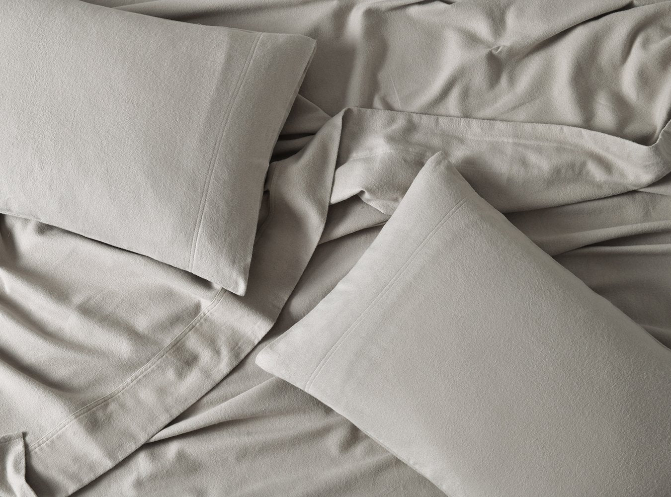 Amor 100% Cotton Thermal Soft Flannelette Sheet Set 170GSM Sand