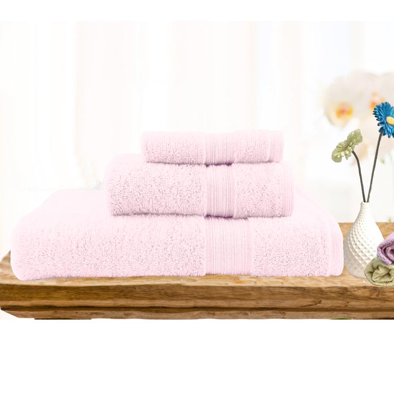 Softouch 3 PCS Ultra Light Quick Dry Premium Cotton Bath Towel Set 500GSM