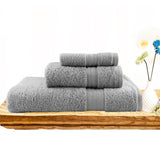 Softouch 3 PCS Ultra Light Quick Dry Premium Cotton Bath Towel Set 500GSM
