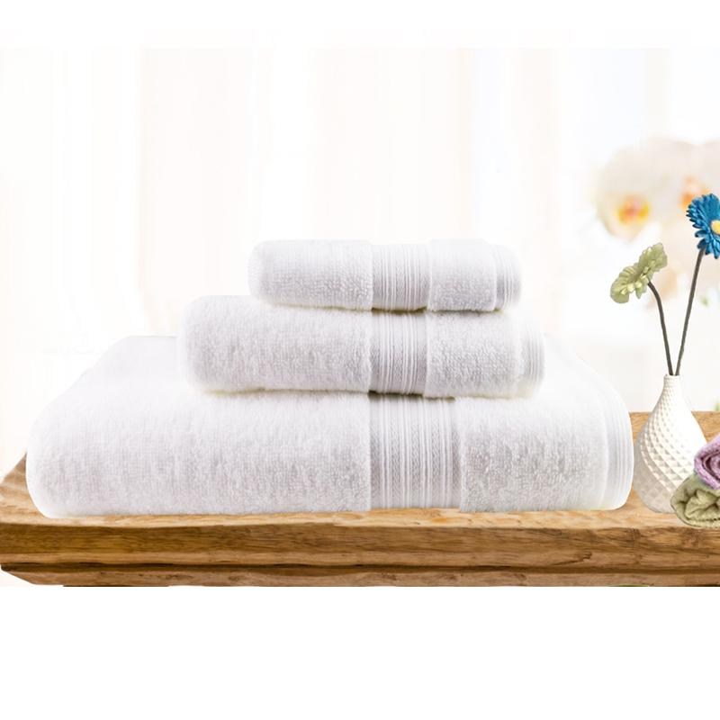 Softouch 3 PCS Ultra Light Quick Dry Premium Cotton Bath Towel Set 500GSM