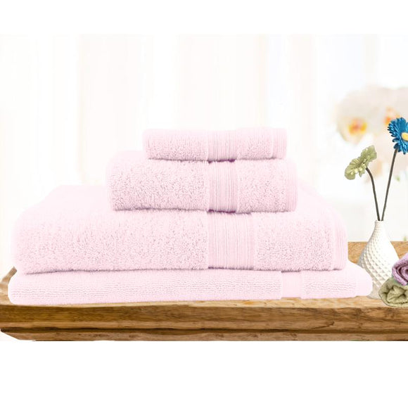 Softouch 4 PCS Ultra Light Quick Dry Premium Cotton Bath Towel Set 500GSM