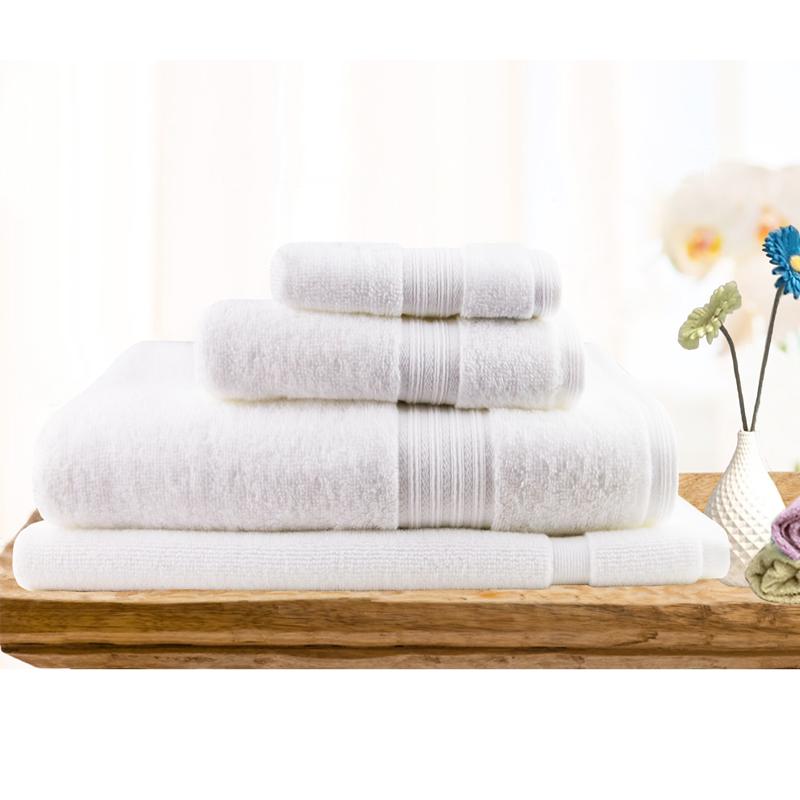 Softouch 4 PCS Ultra Light Quick Dry Premium Cotton Bath Towel Set 500GSM
