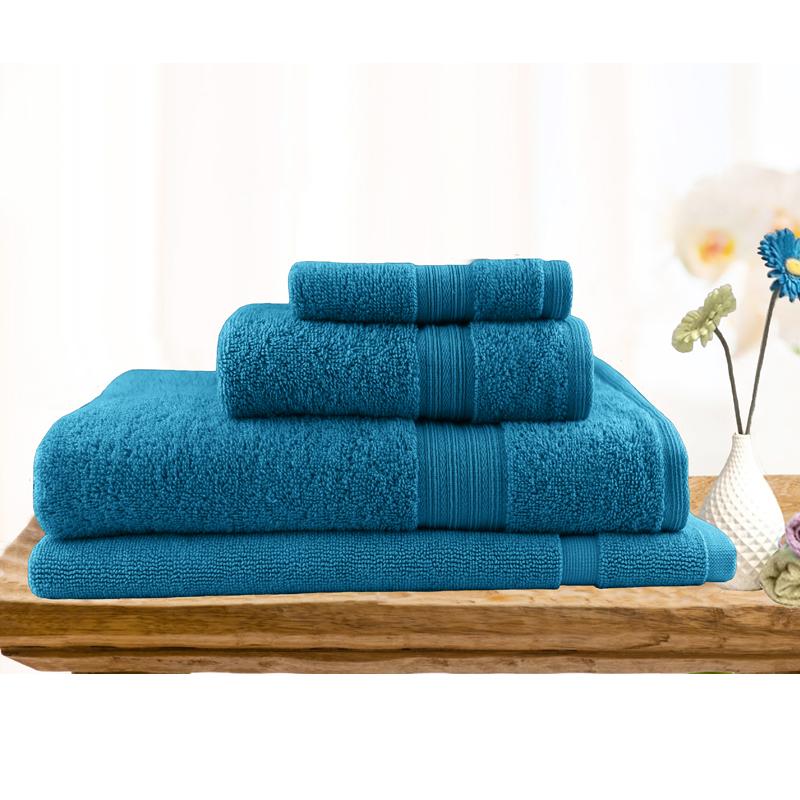 Softouch 4 PCS Ultra Light Quick Dry Premium Cotton Bath Towel Set 500GSM