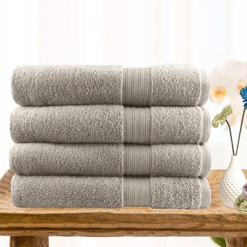 Softouch 4 PCS Ultra Light Quick Dry Premium Cotton Bath Towel 500GSM 4*Bath Towel