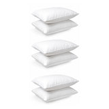 Home Fashion  Cotton Cover Firm Standard Pillows
