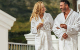 Luxury 100% Cotton Velour Bathrobes Bath Robes Unisex S/M L/XL